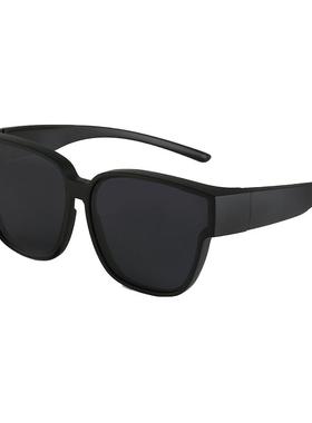 2053近视套镜大脸显瘦女