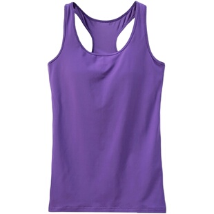 速干高弹运动背心防震居家长款瑜伽背心健身带胸垫无钢圈文胸