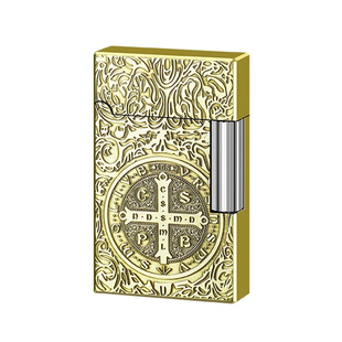 朗声充气打火机康斯坦丁新款金属男士砂轮复古点烟器高档送男友潮