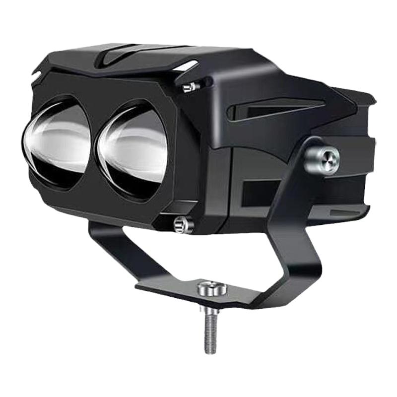 电动车灯led强光代驾车灯超亮摩托车大灯防水12V-85V电瓶车前照灯