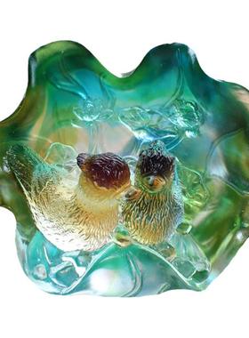 婚庆生日女朋友琉璃工艺品送情人