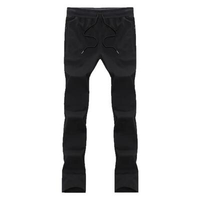 运动裤男士宽松拉链大码休闲裤