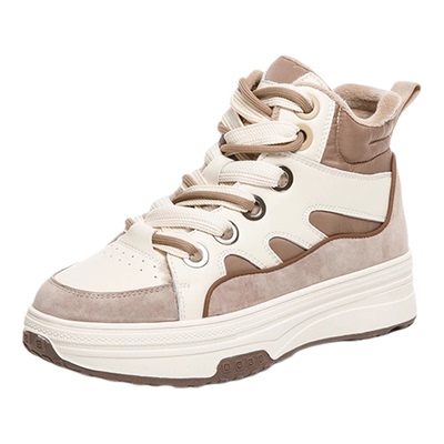 星期六加绒保暖运动休闲鞋女板鞋