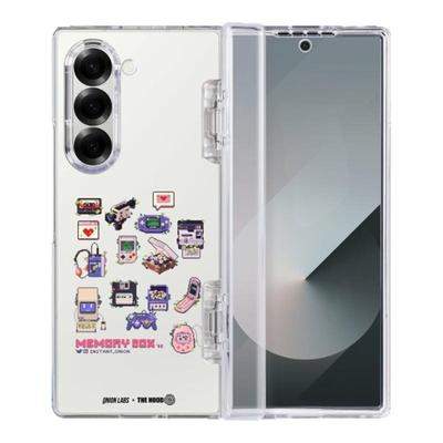 THE HOODxOnion Lab艺术家联名Memory Box 适用于三星Samsung Z Fold 7/6磁吸透明保护壳前屏幕中轴保护