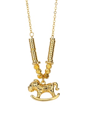 【新品】马年本命年吊坠项链女款配生肖马高级感轻奢小众锁骨链