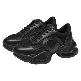 [孙茜同款]KISSCAT接吻猫蕾丝奶盖老爹鞋厚底增高运动鞋休闲鞋