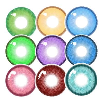 doya美瞳cos日抛青橙灰棕黄金紫红绿蓝色五条悟官方旗舰店2片