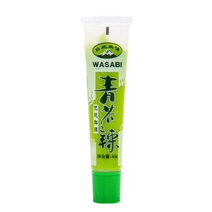 芥末酱膏43g/支家用日式海鲜三文鱼刺身寿司青芥辣根商用调味批零