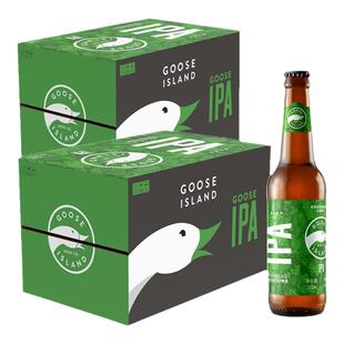 鹅岛IPA印度淡色艾尔啤酒355ml24瓶整箱特价精酿啤酒GOOSE ISLAND