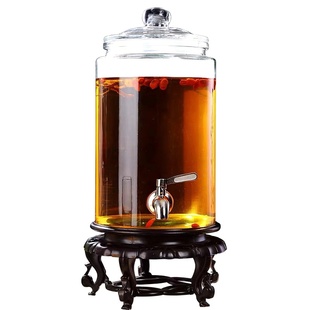 泡酒玻璃瓶带龙头10斤密封泡酒罐泡酒专用酒瓶家用酒坛子药酒酒缸