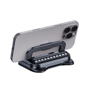 多功能新款车载手机支架停车号码牌汽车中控仪表台临时导航专用