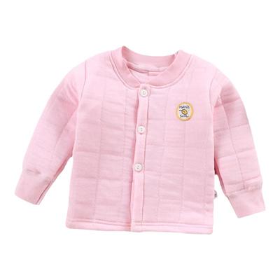 宝宝三层保暖上衣男童开衫秋冬季