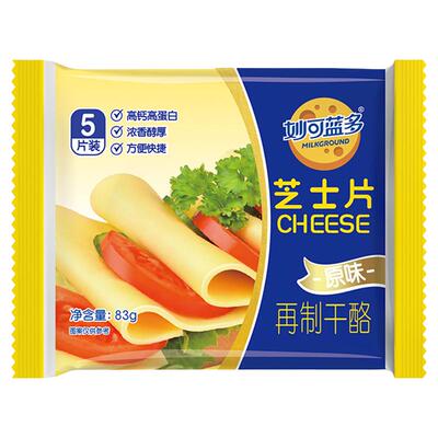 妙可蓝多83g/266g芝士片独立包装