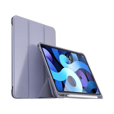 ipad保护套带笔槽三折硅胶平板壳