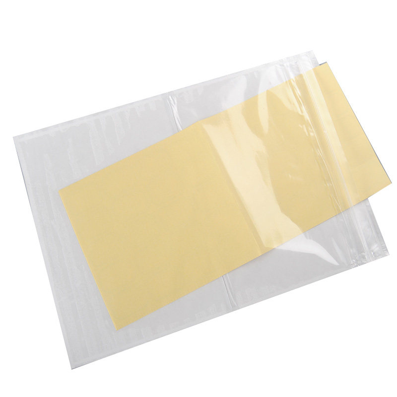 背胶袋运单袋背胶袋170250透明可装a4快递单袋密封防水塑料面单袋