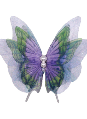 爆款小众设计开口镀银蝴蝶戒指古风手饰舞蹈表演跳舞指环旗袍国潮