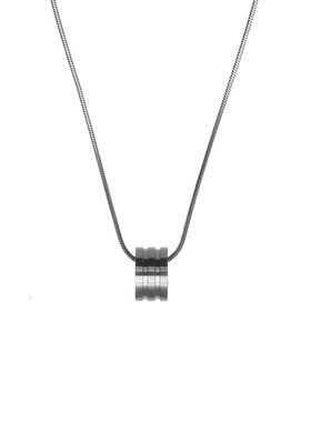 GuangYu简约小蛮腰吊坠轻奢项链