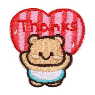 刺绣补丁贴补衣服破洞无痕修补贴卡通免缝布贴可缝可贴毛衣可水洗