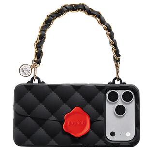 香港Candies x Popbob联乘小香风经典款手机壳适用iPhone17/Pro/Max手拎手机包简约手提款联名