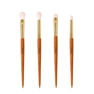 艾诺琪光橙茶眼部4支化妆套刷F206上色刷F204晕染刷细光峰羊毛刷