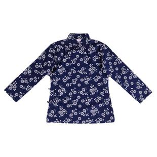 村姑服装农村衣服80年代怀旧老式大襟知青服采茶服话剧民歌演出服