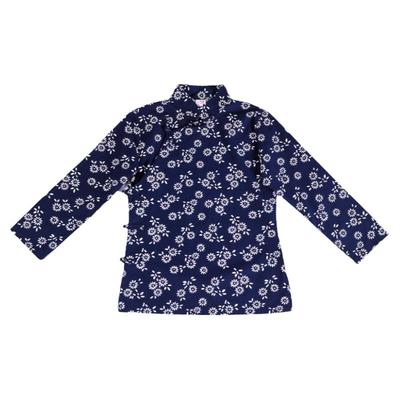 新村姑服装女碎花怀旧舞台表演服