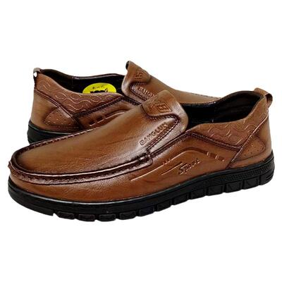 邦伦厚底皮鞋商务休闲爸爸鞋真皮