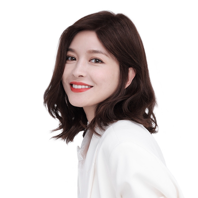 瑞贝卡假发女偏分刘海锁骨卷发