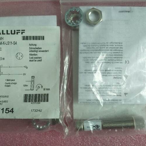 议价原装正品巴鲁夫BALLUFF  BOS 12M-X-LS11-S4 BOS00WH 现货