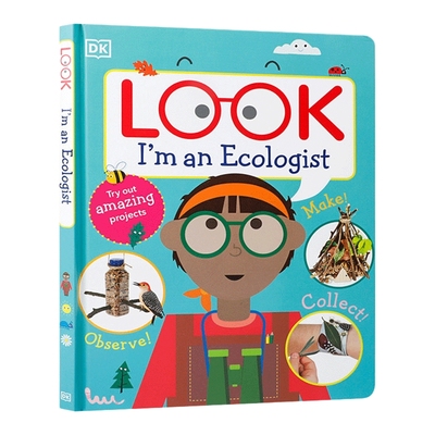 英文原版 Look I'm An Ecologist 看 我是个生态学家 精装 英文版 进口英语原版书籍儿童全英语书