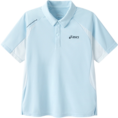 ASICS/亚瑟士儿童26年运动感吸湿速干POLO短袖T恤透气舒适百搭