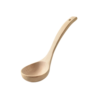 实木汤勺无漆无蜡食品级家用大号长柄盛汤稀饭粥勺喝汤木质木勺子