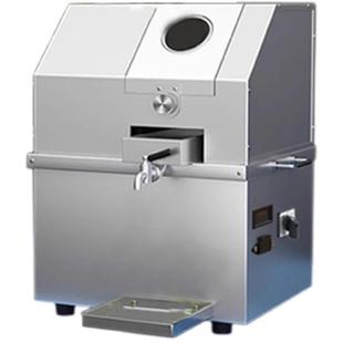 甘蔗汁压榨机榨汁机新款全自动电动小型不锈钢升级翻盖现榨甘蔗机