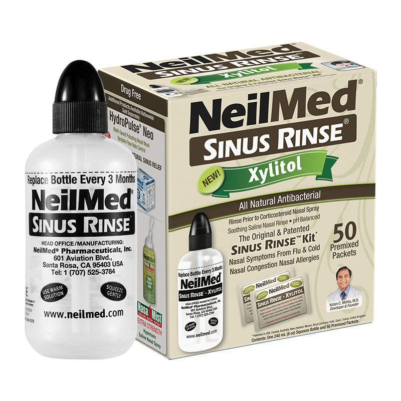 NeilMed洗鼻器壶木糖醇海盐水
