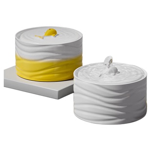 猫咪饮水机陶瓷自动循环智能宠物流动猫水泵喝水器狗饮水器水碗