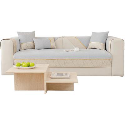 雪尼尔防滑简约现代组合沙发