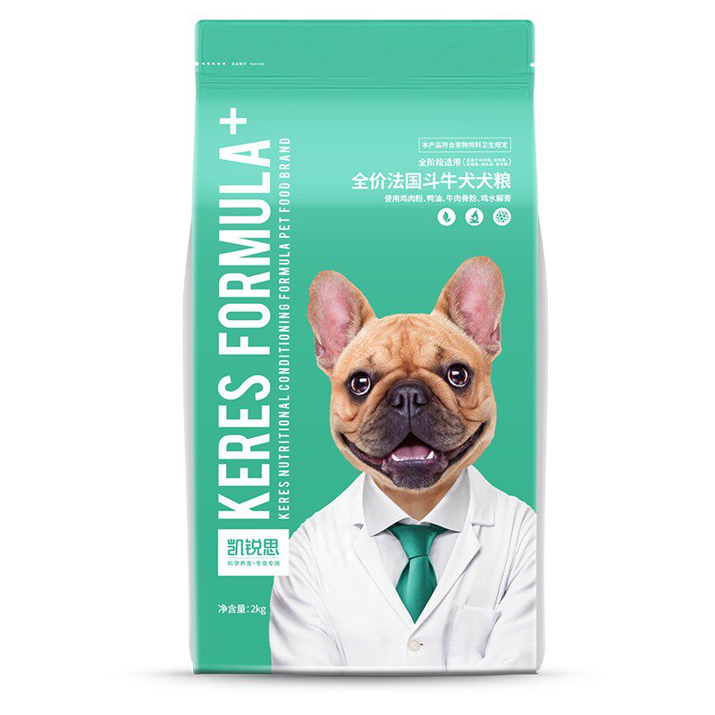 凯锐思 法斗狗粮幼犬成犬专用法狗全价膨化粮