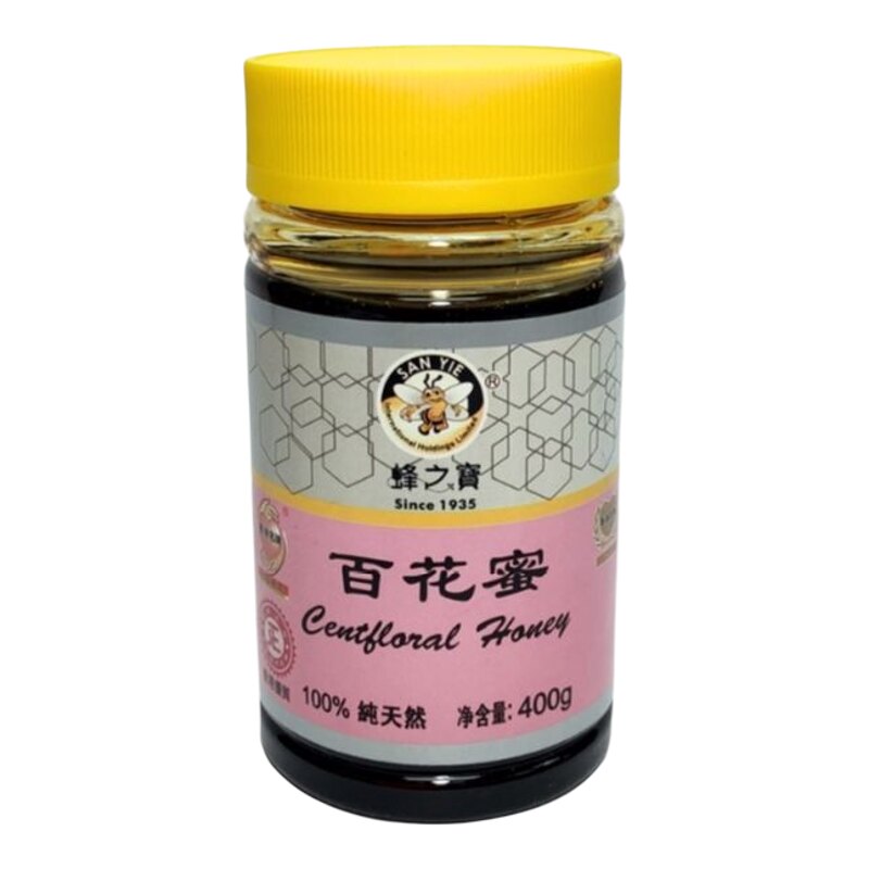 蜂之宝 百花蜜400克有助滋润喉咙舒缓咽喉疼痛不适100%天然进口版