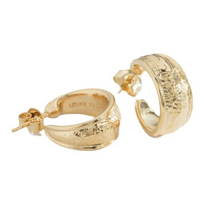 LouiseDamas法式气质耳环女24k