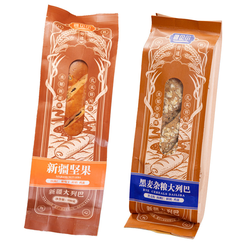 新疆特产夏贝尔大列巴黑麦杂粮