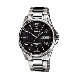 Casio卡西欧手表男款时尚商务腕表非机械官方旗舰店正品MTP-1384