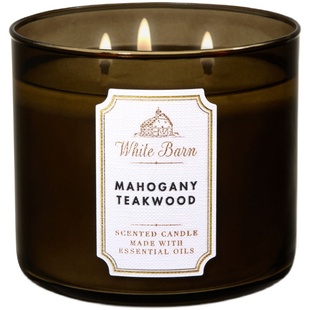 美国BBW三芯411g无烟精油减压室内香薰蜡烛Bath&Body Works热可可