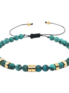 pohier原创天然原矿14k包绿松石