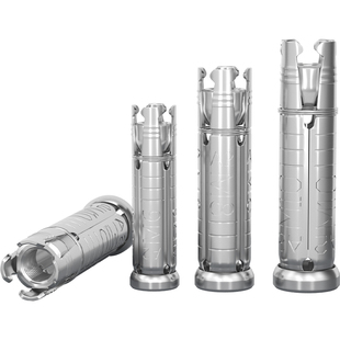 304不锈钢四片式鱼鳞膨胀管内爆膨胀螺栓管壁虎螺丝帽MM6M8M10M12