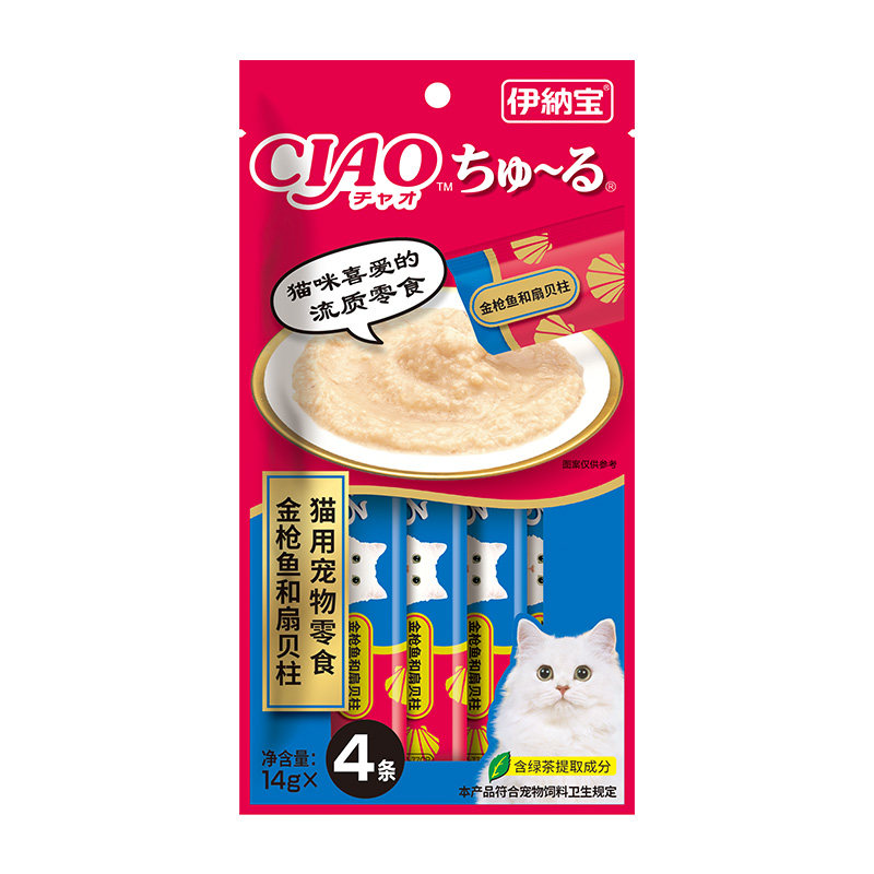 伊纳宝ciao啾噜营养增肥发腮湿粮