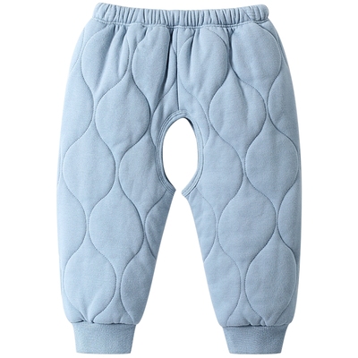 男宝宝开裆棉裤冬季婴儿保暖裤子
