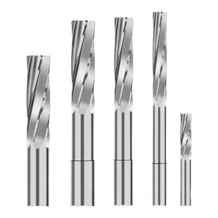 硬质合金钨钢铰刀加硬机用铰刀螺旋高精度H7进口直柄加长非标定做