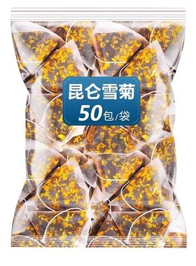 昆仑雪菊新疆特产血菊精选独立三角茶包天山胎菊王女生爱喝花草茶