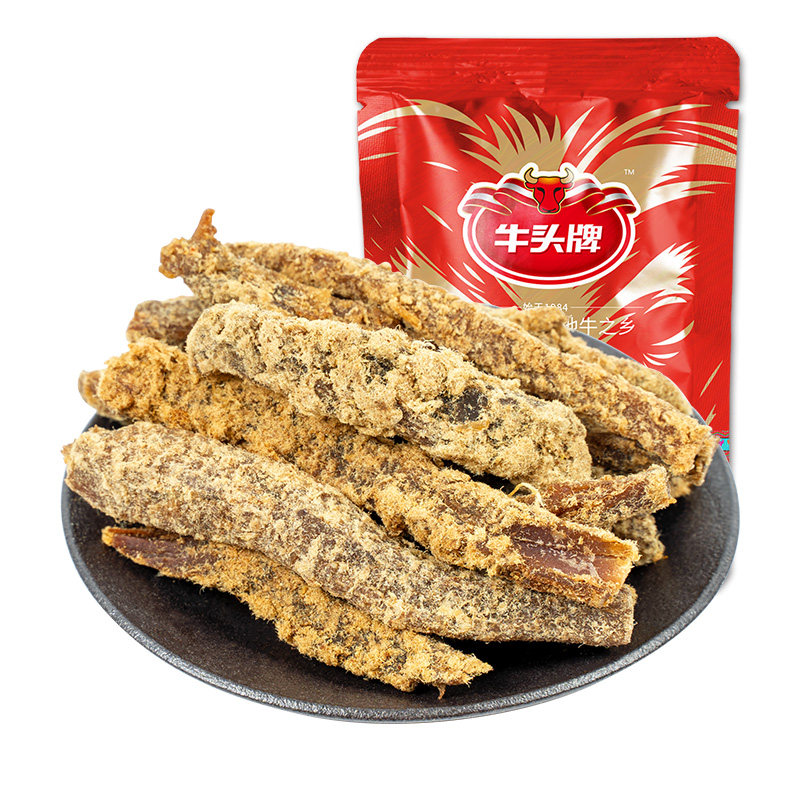 牛头牌沙嗲拉毛牛肉条500g