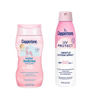 Coppertone水宝宝儿童防晒霜乳防晒喷雾官方旗舰店女男确美同